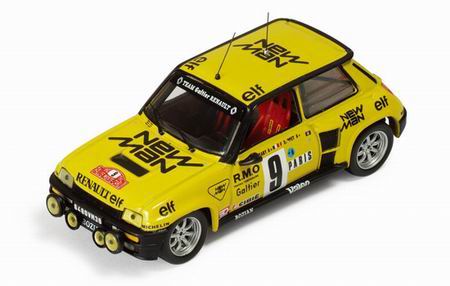 Модель 1:43 Renault 5 Turbo №9 Rallye Monte-Carlo (Bruno Saby - Francoise Sappey)
