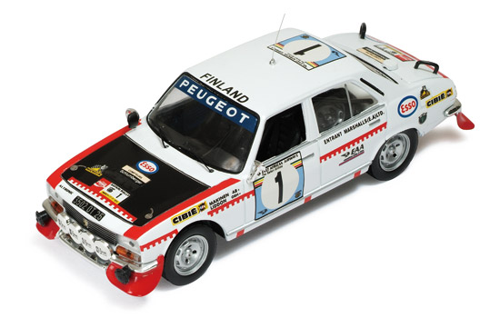 Модель 1:43 Peugeot 504 №1 Rally Safari (Timo Makinen - Henry Liddon)