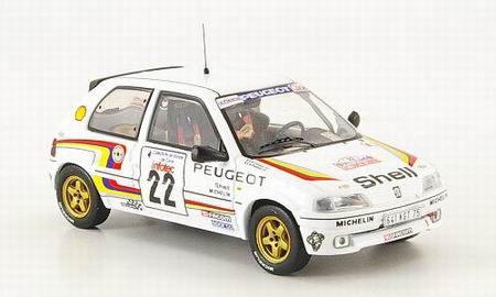 Модель 1:43 Peugeot 106 XSI «Peugeot Sport» №22 Tour de Corse (Gilles Panizzi - Herve Panizzi)