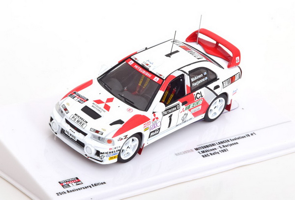 Модель 1:43 Mitsubishi Carisma GT Evo IV №1 RAC Rally, Weltmeister (Mäkinen - Harjanne)