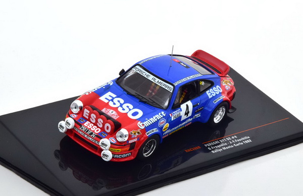 porsche 911 sc no.4, rally monte carlo 1982 frequelin/fauchille RAC398B Модель 1:43