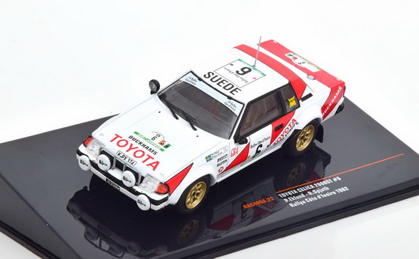Модель 1:43 Toyota Celica 2000 GT №6 Rally Cote d´Ivoire 1982 (Eklund - Spjuth)