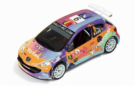 Модель 1:43 Peugeot 207 S2000 №9 Winner Rally Ypres (Freddy Loix - Buysmans Robin)