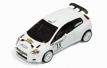 Модель 1:43 FIAT Punto S2000 №15 Rally Della Marca (Italy) (Kimi Raikkonen - Kaj Lindstrom)