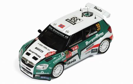 Модель 1:43 Skoda Fabia S2000 №39 GB Rally (Winner P-WRC) (E.Brynildsen - Denis Giraudet)