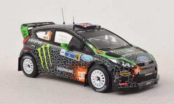 Модель 1:43 Ford Fiesta RS WRC №21 Rally Mexico (Chris Atkinson - Stephane Prevot)