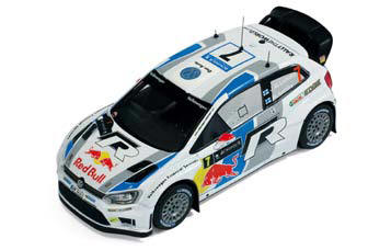 Модель 1:43 Volkswagen Polo R WRC №7 Winner Acropolis Rally (Jari-Matti Latvala - Miikka Anttila)