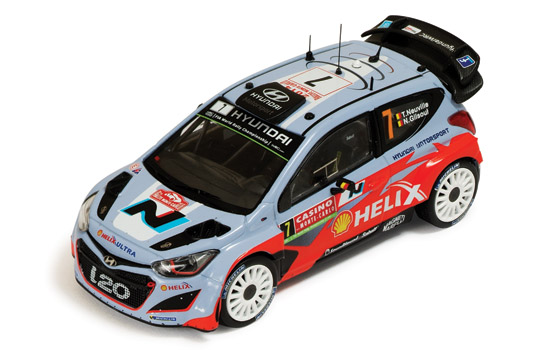 Модель 1:43 Hyundai i20 WRC №7 Rallye Monte-Carlo (Thierry Neuville - Nicolas Gilsoul)