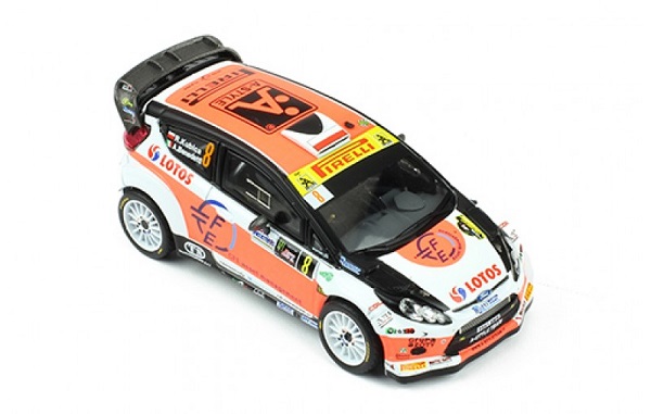 Ford Fiesta RS WRC №8 Winner Monza Rally (Robert Jozef Kubica - Alessandra Benedetti) RAM602 Модель 1:43