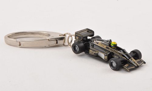 Модель N/A Lotus Renault 97T №12 «Olympus» (Ayrton Senna) - брелок