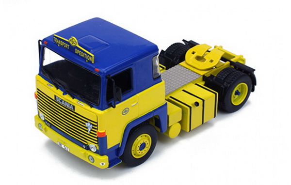 Модель 1:43 Scania LBT141 «Transport-ASG» - yellow/blue