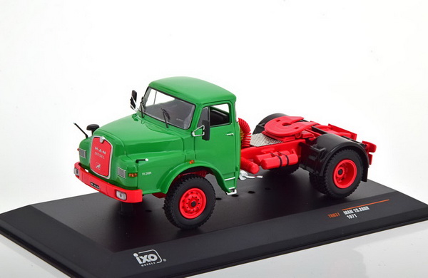 man 19.280h (седельный тягач) - green/red TR037 Модель 1:43