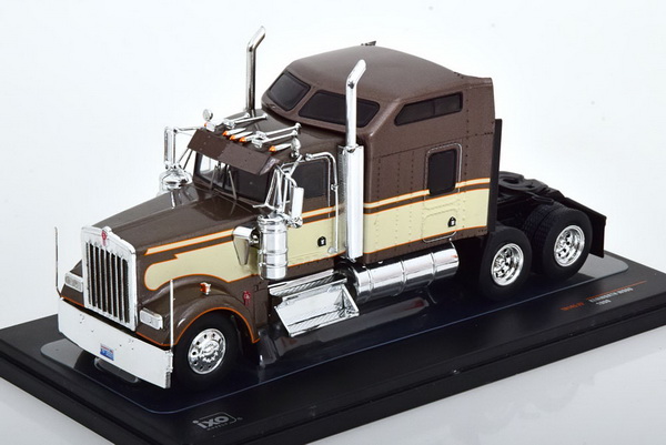 KENWORTH W900 (седельный тягач) - brown met/beige TR145 Модель 1:43