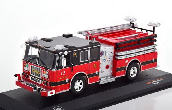 Seagrave Marauder II «Pelham Fire Department» - red/black TRF003 Модель 1:43