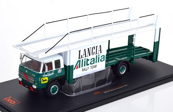 FIAT 673 Racing Transporter "Alitalia Lancia Rally Team" TRU038 Модель 1:43
