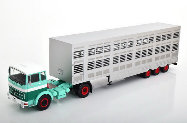 Модель 1:43 Mercedes-Benz LPS 1632 Livestock transporter
