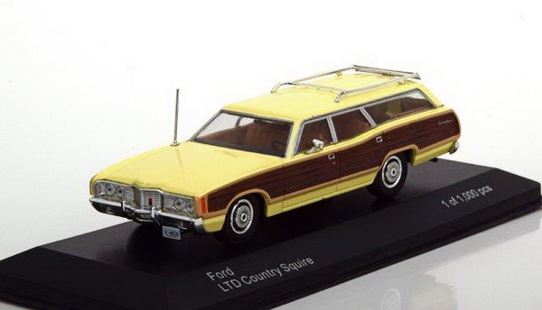 ford ltd country squire - light yellow/brown (l.e.1000pcs) WB291 Модель 1:43