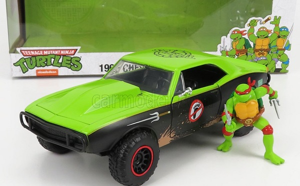 CHEVROLET Camaro 1967 - Raphael Ninja Turtles - Tartarughe Ninja, Green Black