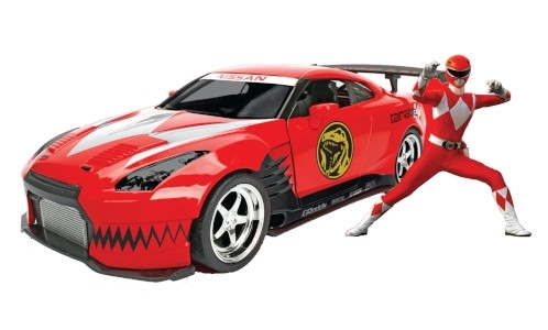 Модель 1:24 Nissan GT-R (R35), Power Rangers 2009