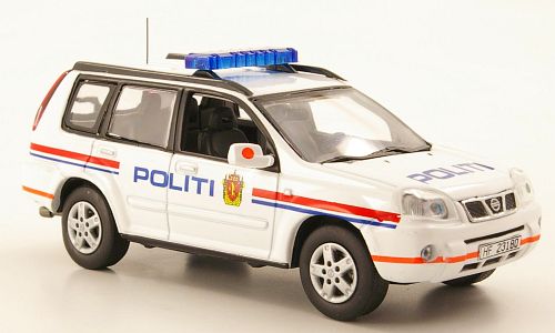 Модель 1:43 Nissan X-Trail Norway Police