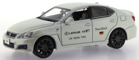 lexus is-f nurburing taxi (timo glock) version JC095 Модель 1:43