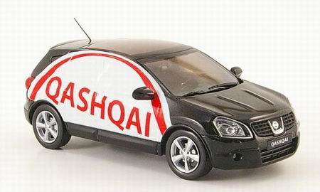 Модель 1:43 Nissan Qashqai Europe Advertisement Commercial Version