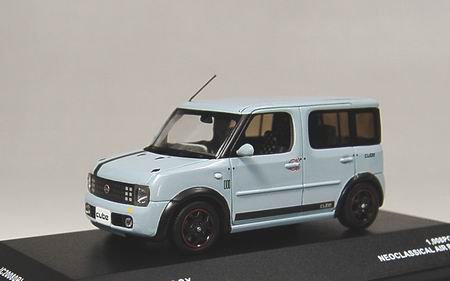 Модель 1:43 Nissan Cube SX Neo Classical / air blue