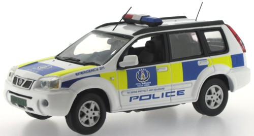 Модель 1:43 Nissan X-Trail BARBADOS Police