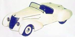 Модель 1:43 Renault Primaquatre «Saprar» Roadster Pre-Painted KIT