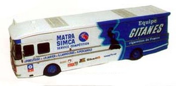 Модель 1:43 Leyland Race Transporter «Matra Simca Gitanes» (Pre-Painted KIT)