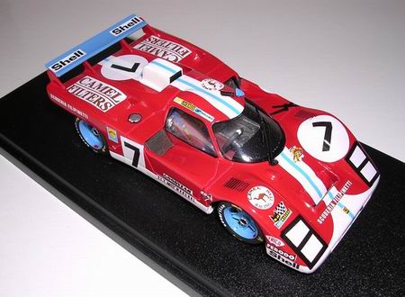 Модель 1:43 Ferrari 512F №7 Le Mans Pre-Painted (Henri-Jacques William Pescarolo - PARKES) KIT