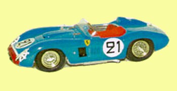 Модель 1:43 Ferrari 500 TR №21 Le Mans (Fernand Tavano - Pierre Meyrat) Pre-Painted KIT