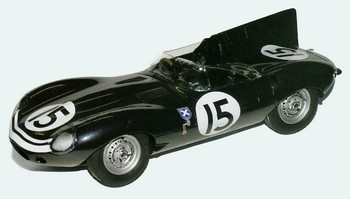 Модель 1:24 Jaguar D-Type №15 1° OU 2° LM - KIT ECHELLE SPECIAL 20 ANS Pre-Painted KIT