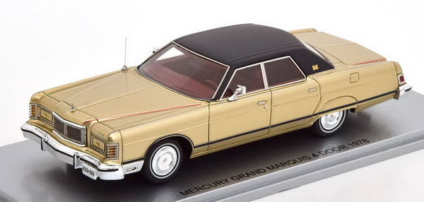 Модель 1:43 Mercury Grand Marquis (4-door) - gold/black (L.E.250pcs)