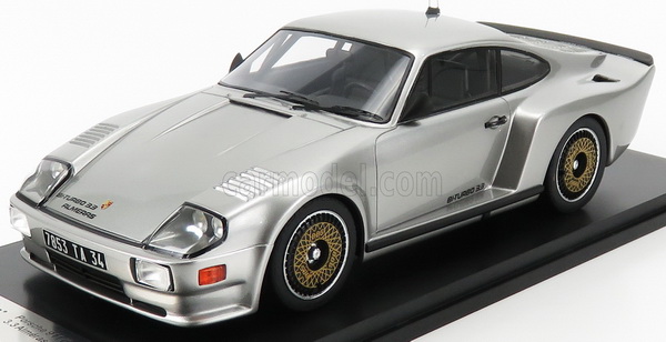 Модель 1:18 Porsche 911 930 Biturbo 3.3 ALMERAS - silver