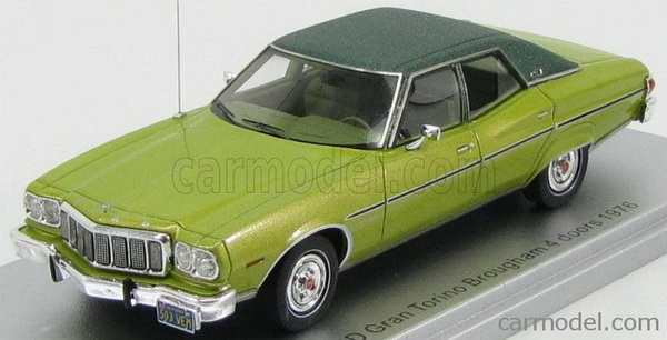 ford gran torino brougham 4-door - green/dark green KE43015031 Модель 1:43