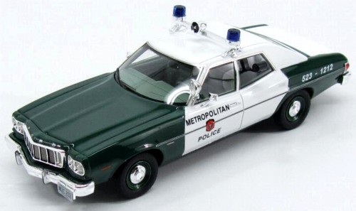 Модель 1:43 Ford Torino MDC Boston Police - green/white (L.E.162pcs)