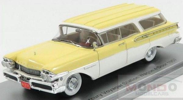 mercury voyager station wagon 4-door - yellow/white KE43021020 Модель 1:43