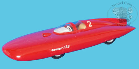 Модель 1:43 «Торпедо» гоночный автомобиль / «Torpedo» Race Car