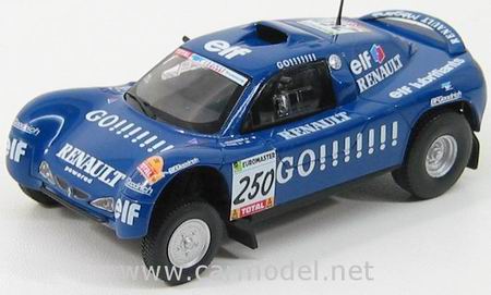 renault megane schlesser №250 winner rally paris-dakar (jean-louis schlesser - h.magne) - blue 20690 Модель 1:43