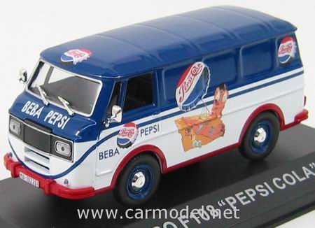 ebro f108 van «pepsi-cola» - white/blue EDI067 Модель 1:43