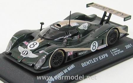Модель 1:43 Bentley EXP8 №8 3rd 24h Le Mans (Andy Wallace - Butch Leitzinger - Eric van de Poele)