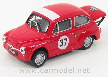 Модель 1:43 SEAT FIAT 600D 1 Series Abarth JUNCOSA N 37 TURISMO Competition RED
