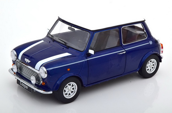 Модель 1:12 Mini Cooper LHD - blue met./white