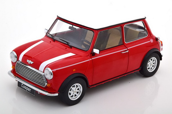 Модель 1:12 Mini Cooper LHD - red/white