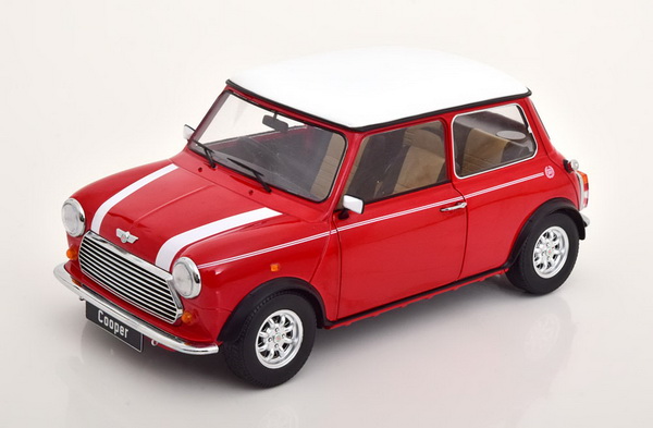 Модель 1:12 Mini Cooper RHD - red/white