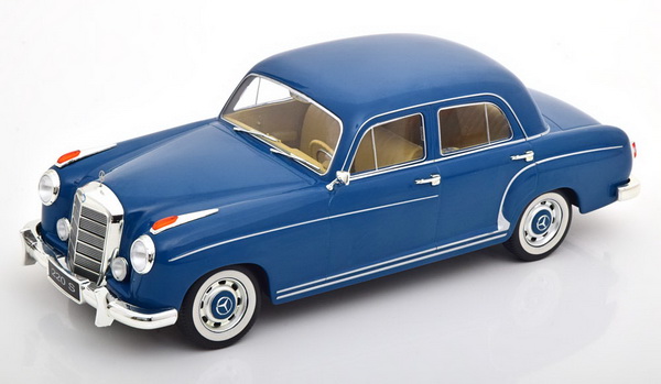 Модель 1:18 Mercedes-Benz 220S Limousine (W180 II) - light blue
