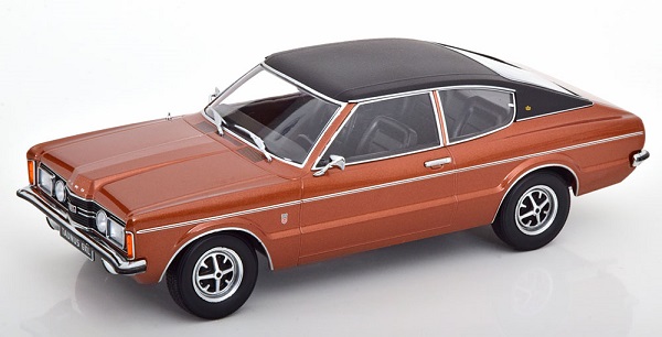 Модель 1:18 Ford Taunus GXL Coupe - 1971 - brownmetallic black