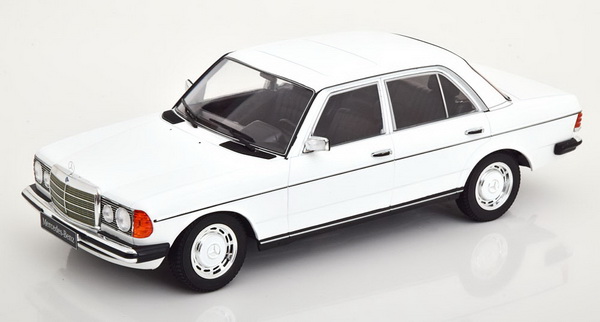 mercedes-benz 230e w123 1975 - white KKDC180351 Модель 1:18