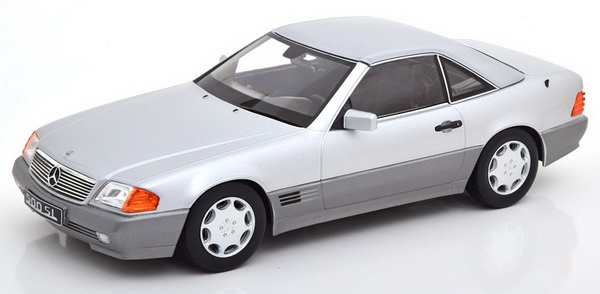 mercedes-benz 500 sl r129 cabriolet hardtop 1993 - silver KKDC180372 Модель 1:18
